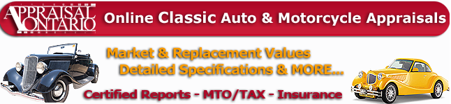 classic vehicle boat truck van motorcyle insurance mto tax classic car